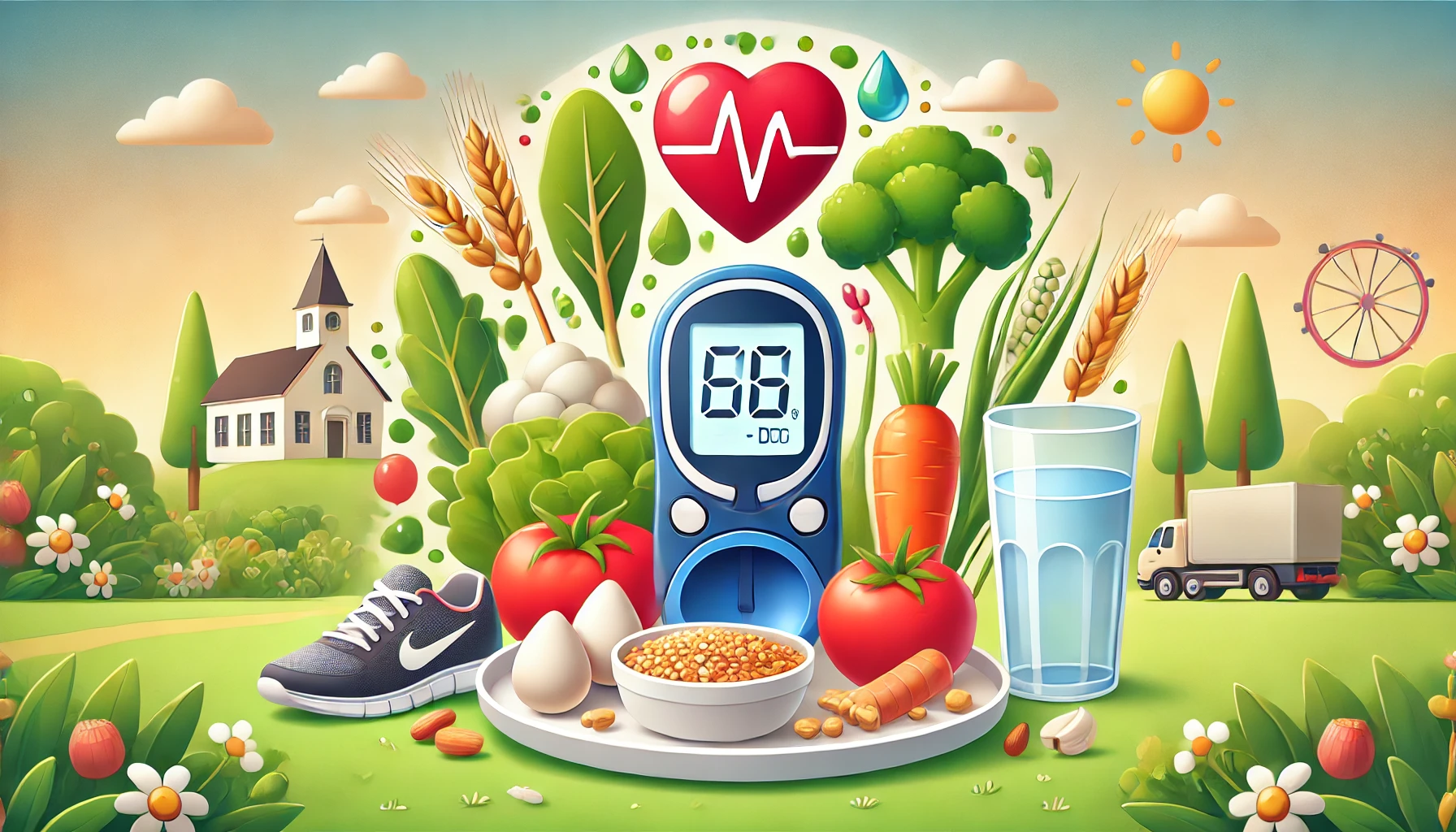 Kesehatan dan nutrisi Alt text